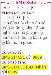 Sms Chuc Mung Nam Moi 1