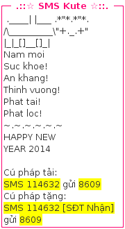 Sms Chuc Mung Nam Moi 2